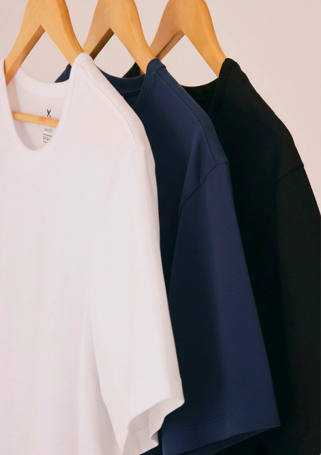 KiT 3 Camisetas Manga Curta Slim Hering Masculina - Multicolorido