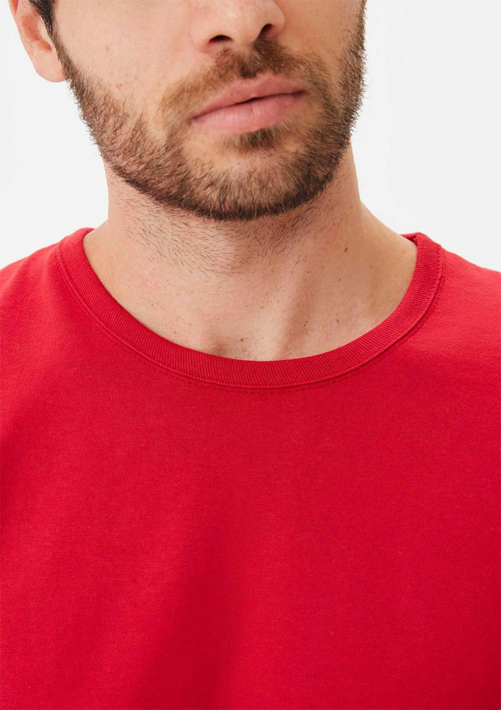 Kit 5 Camisetas Slim Hering Gola Careca Masculino - Preto/Branco/Cinza/Vermelho/Azul Marinho