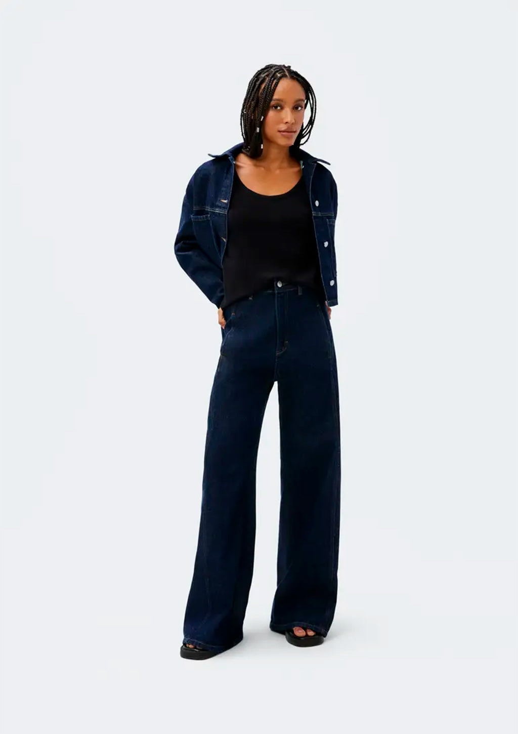 Regata Decote U Hering Feminina - Preto