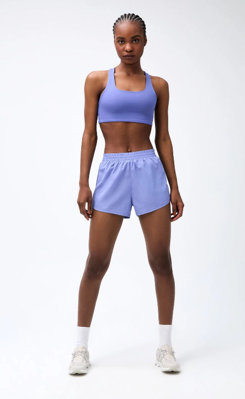 Shorts Esportivo Hering Feminino Runner Easy Care - Lilás