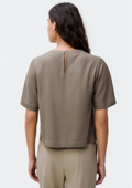 Blusa Linho Cinza Hering Feminina