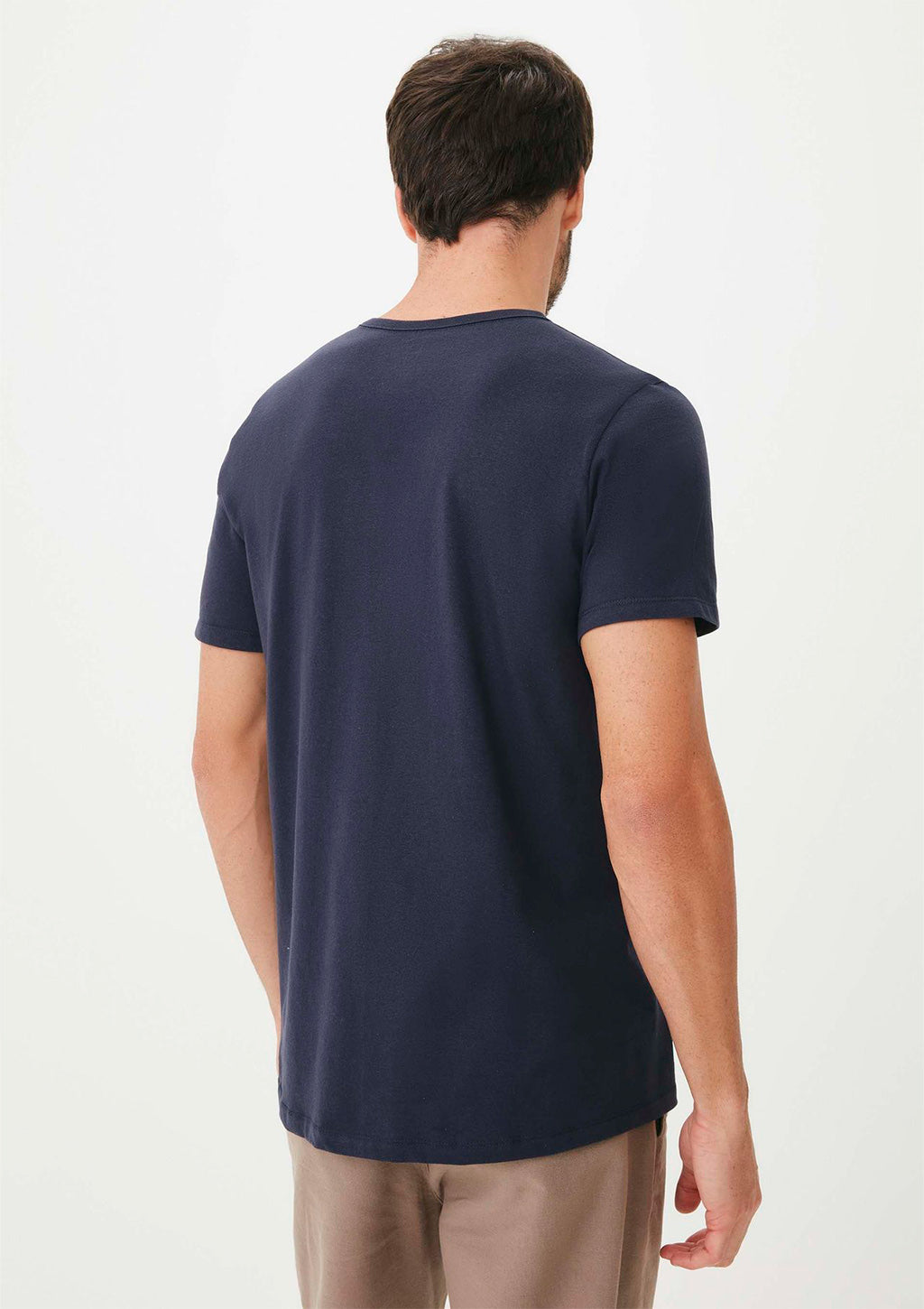 Kit 5 Camisetas Slim Hering Gola Careca Masculino - Multicolorido