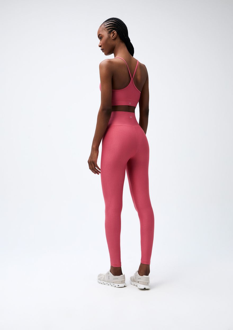 Calça Leggin Hering Esportiva Proteção UV Feminina - Rosa