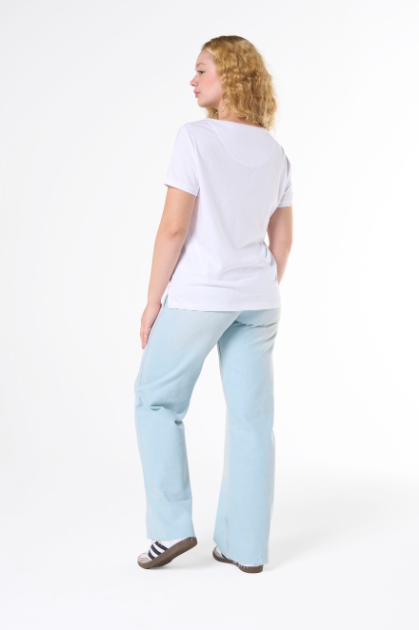 Blusa Básica Hering Feminina - Branca