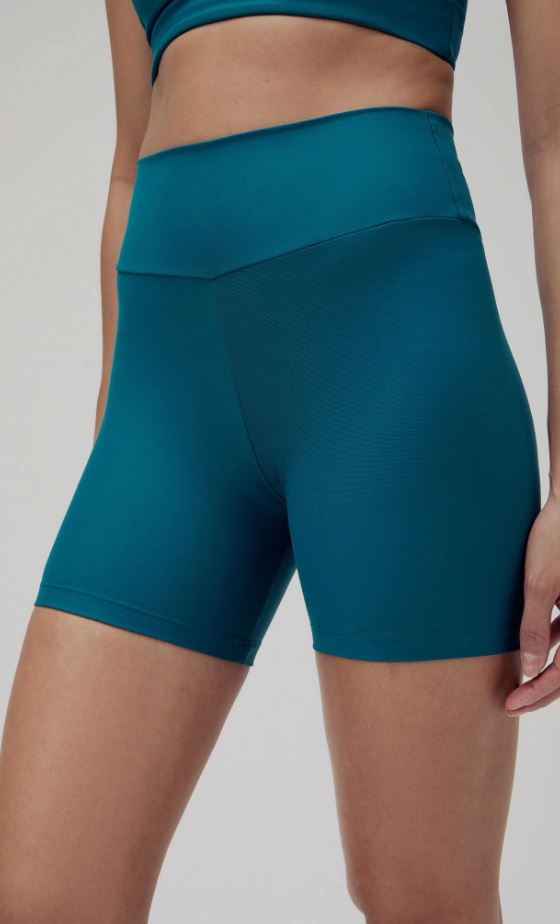 Bermuda Biker Hering Feminino - Verde
