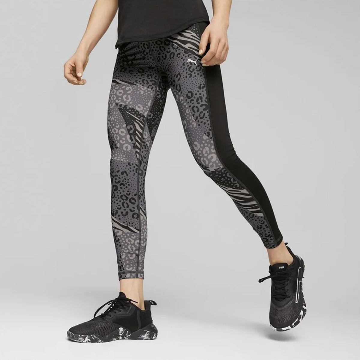 Legging Puma Cintura Alta Safari - Preto