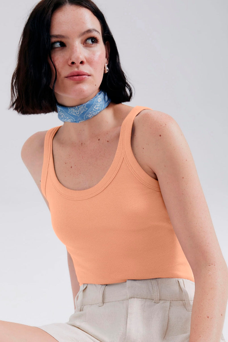 Blusa Regata Hering Feminina - Laranja