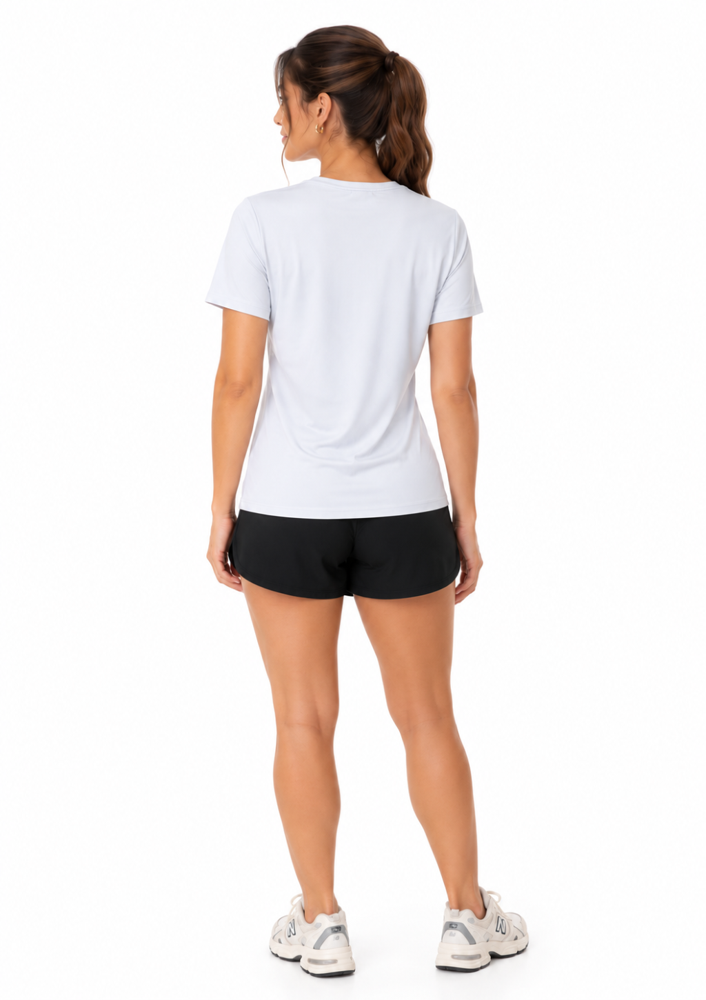 Camiseta Fitness Dry Secagem Rápida Feminino Zee Rucci - Branco