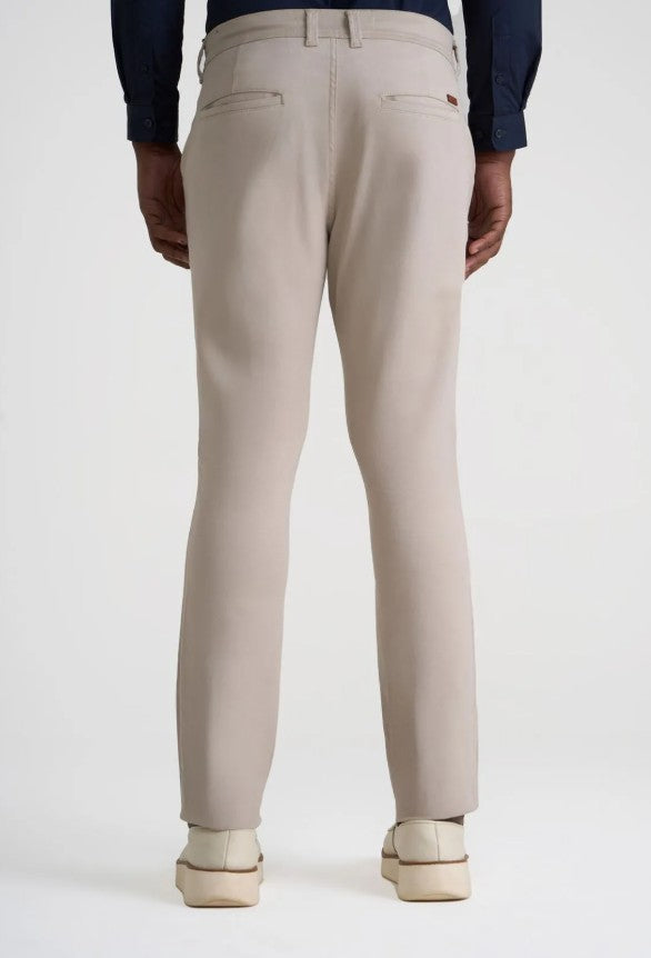 Calça Krindges Sarja Slim Masculina – Areia