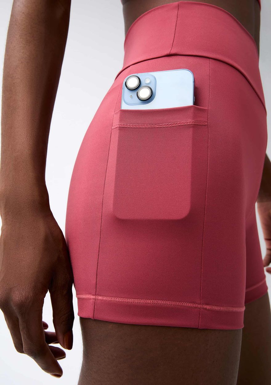 Bermuda Hering Esportiva Ciclista Feminina - Rosa
