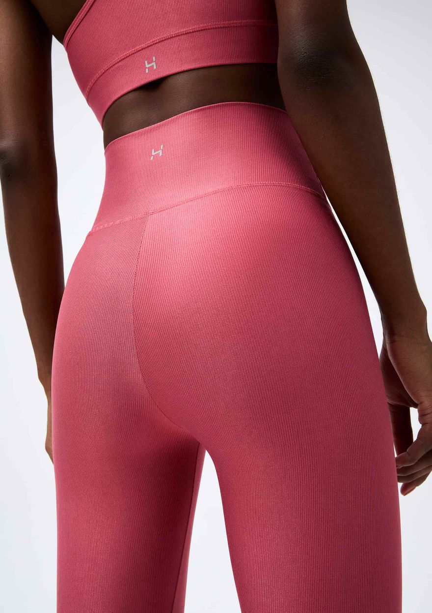 Calça Leggin Hering Esportiva Proteção UV Feminina - Rosa