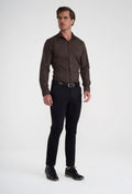 Calça  Krindges Sarja Slim Masculina – Preta