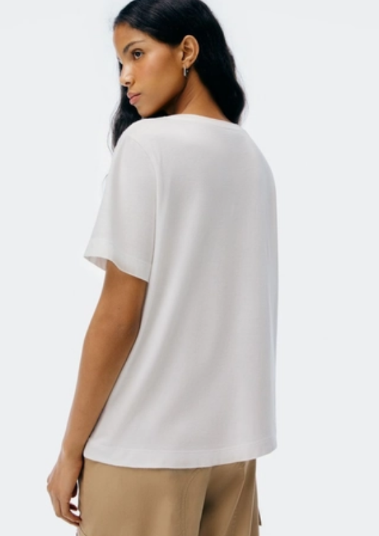 Blusa Hering Basica Branca Feminina