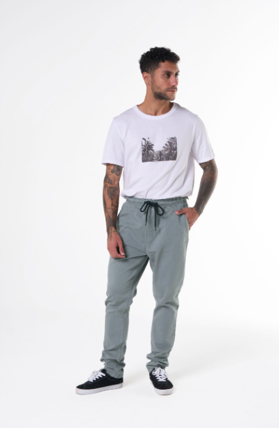 Calça Hering Jogger Masculina - Verde