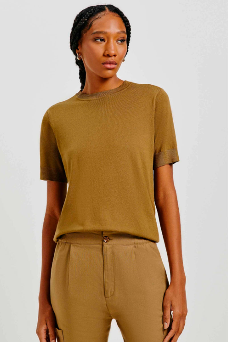 Blusa Hering Feminina Tricot Leve - Verde Militar
