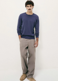 Suéter Básico Hering Regular Masculino - Azul