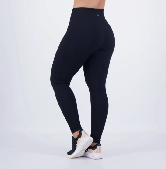 Calça Leggin Hering Feminina - Preta