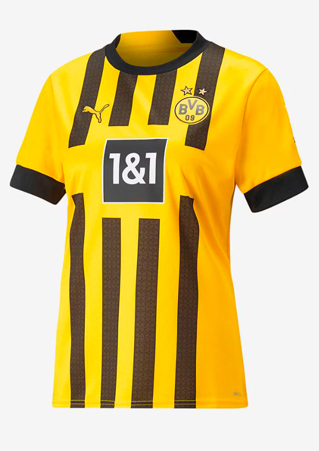 Camiseta Puma BVB HOME Feminino - Amarelo e Preto
