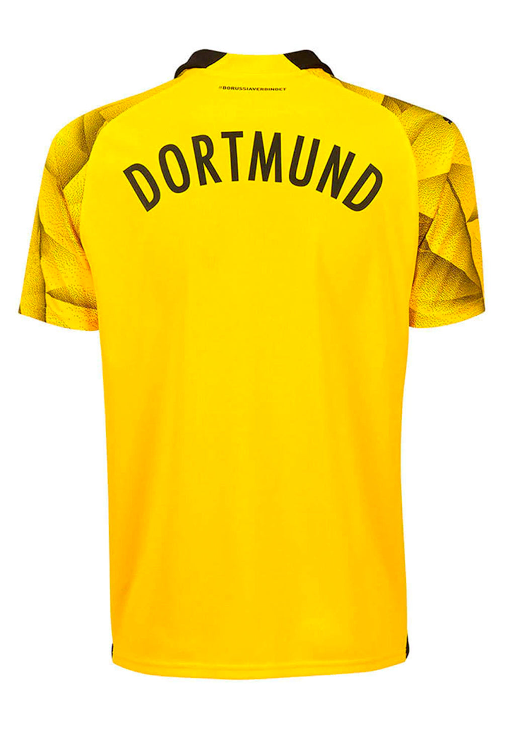 Camiseta Puma BVB 3rd Feminina - Amarelo e Preto