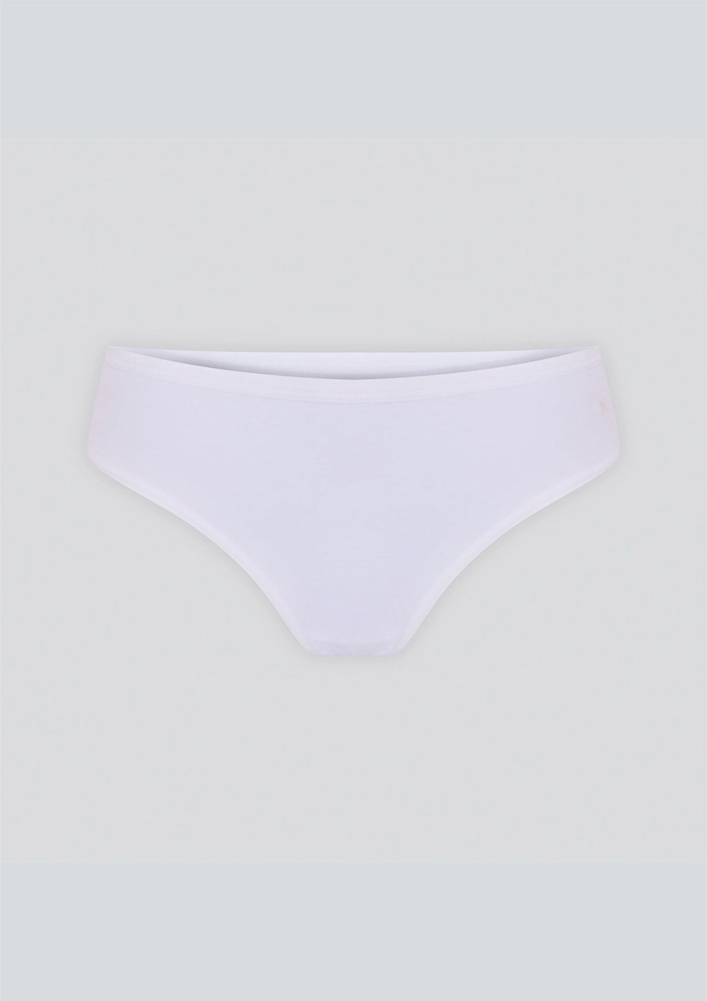 Kit 10 Calcinhas Biquíni Algodão Hering - Branco