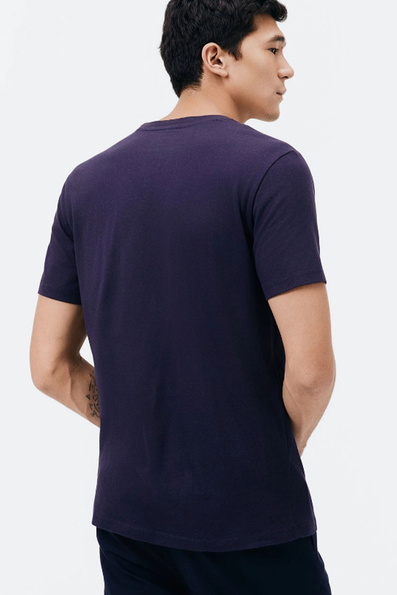 Camiseta Manga Curta Hering World Básica Masculina - Azul
