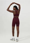Top Esportivo Hering Feminino Hero Com Fio LYCRA - Vinho