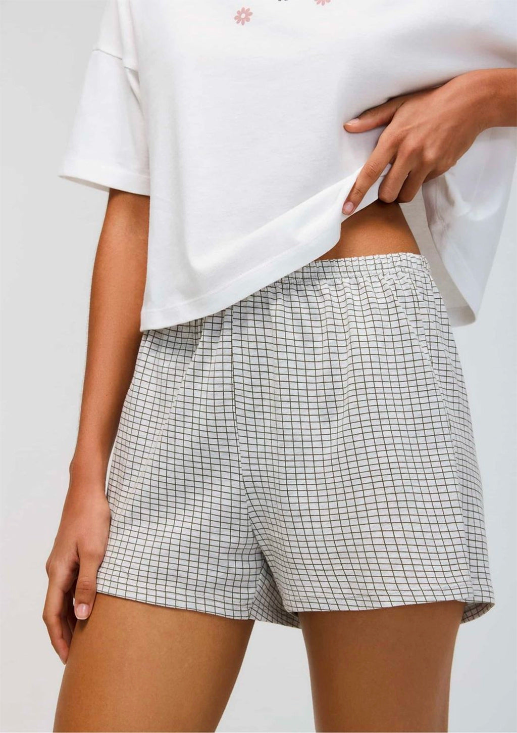 Pijama Manga Curta Dont Overthink It Feminino Hering
