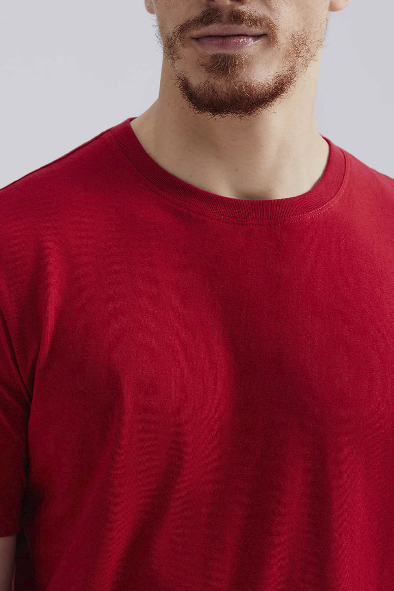 Camiseta Básica Hering World Masculina - Vermelha