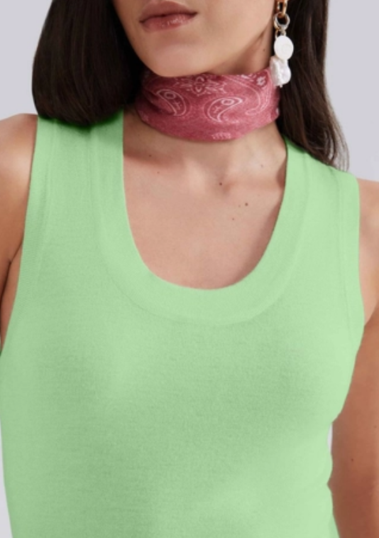 Regata Hering Decote Em U Feminina - Verde