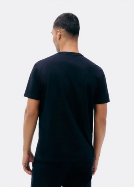 Camiseta Hering Comfort Algodão Pima Areia Masculina - Preta