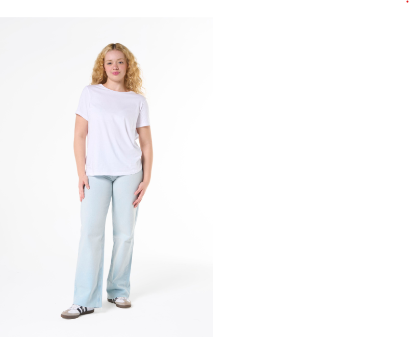 Blusa Básica Hering Feminina - Branca