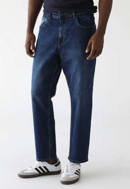 Calça Jeans Hering Slim Comfort Masculina - Azul
