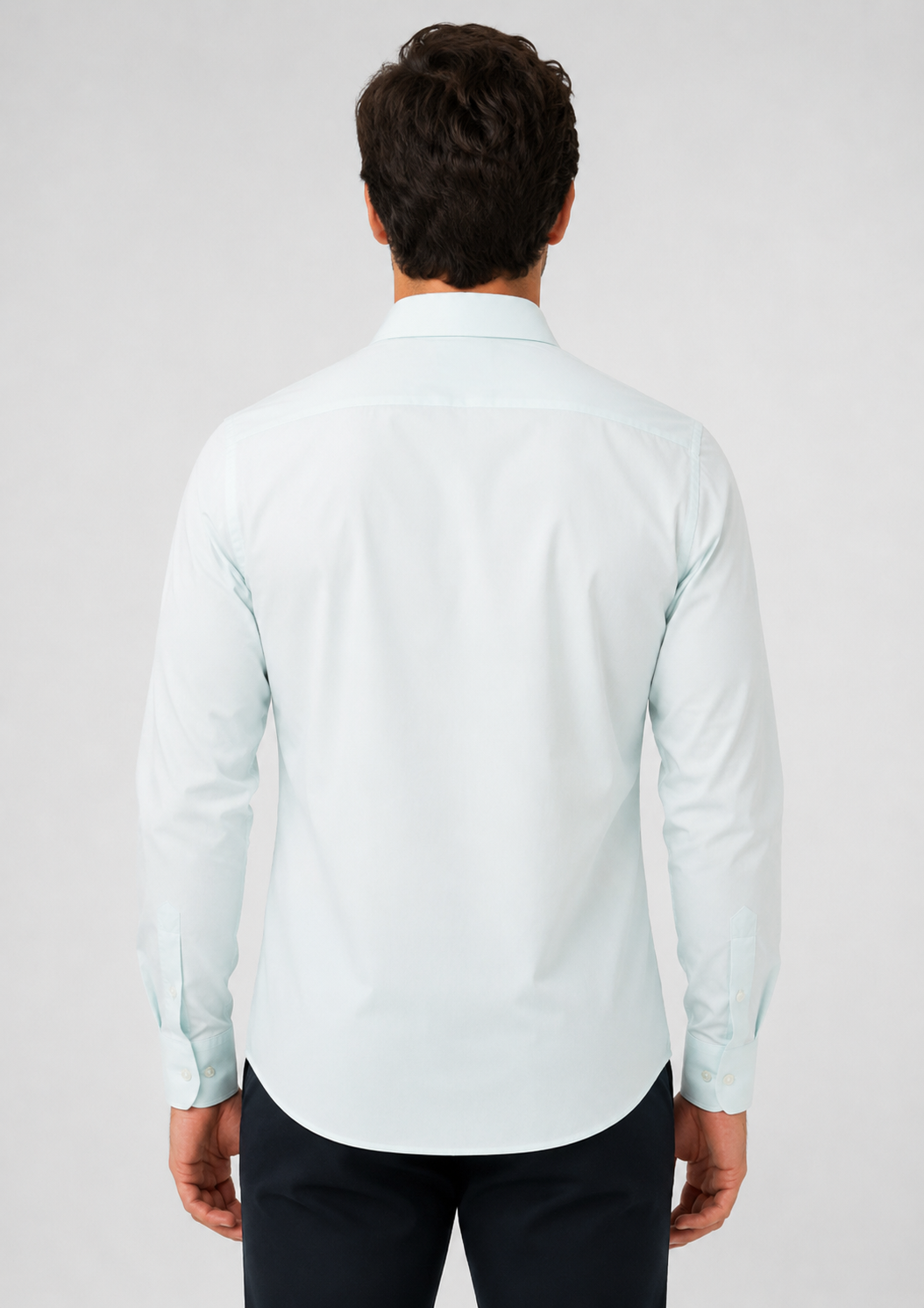 Camisa Manga Longa Modern Trail Masculina Arrow em Fibra de Bambu - Azul Claro