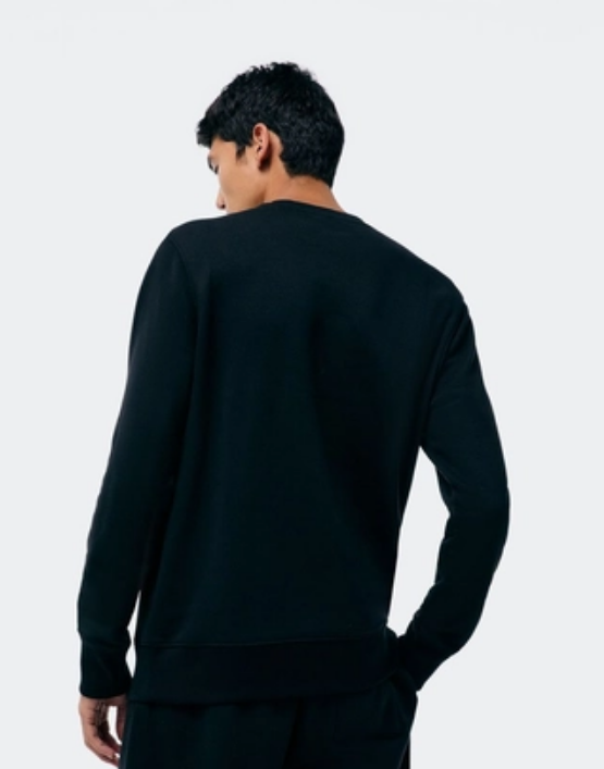 Blusão Moletom Hering Peluciado Masculino - Preto