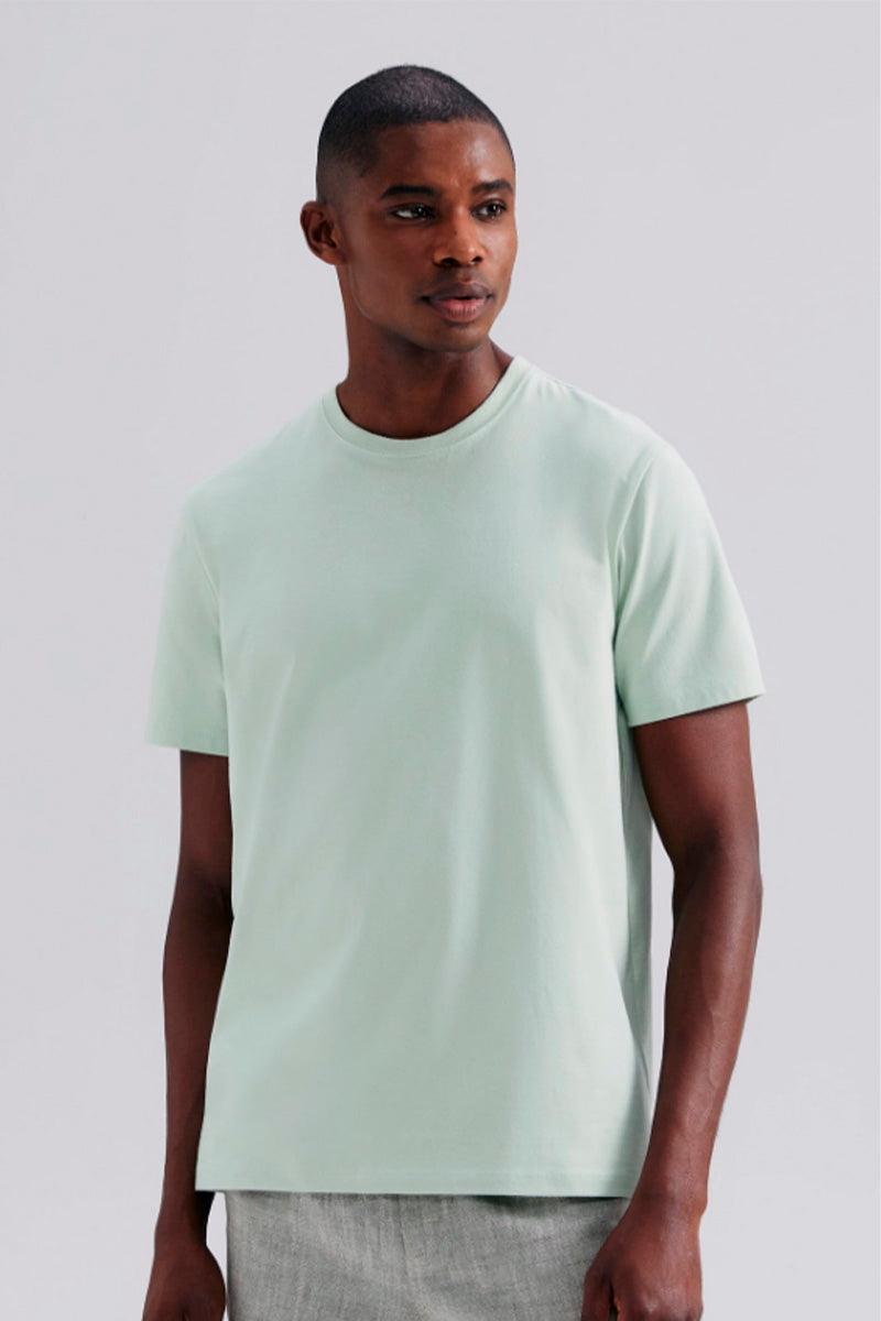 Camiseta Hering Super Cotton Masculina  - Verde