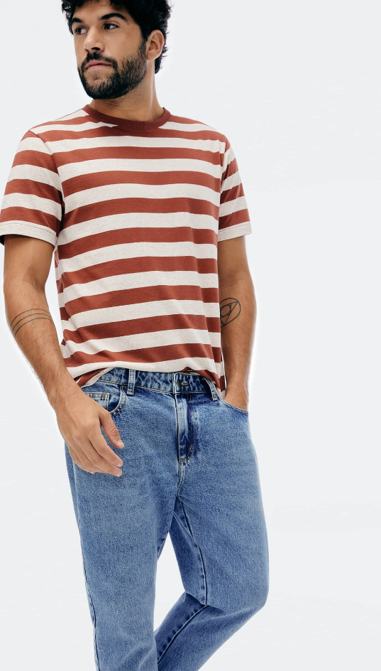 Calça Jeans Hering Slim Masculina - Azul