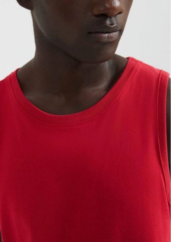 Camiseta Regata Hering Básica World Masculina - Vermelha