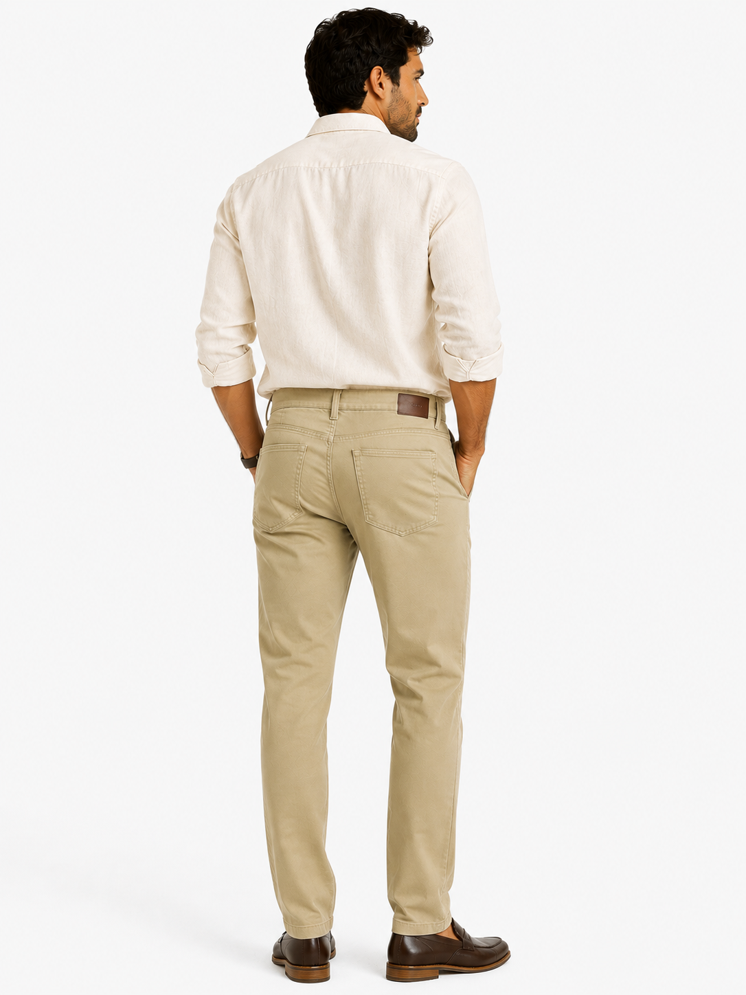 Calça Sarja Masculina Vide Bula Sportwear - Caqui
