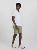 Camisa Polo Hering Algodão Peruano Masculina - Branca