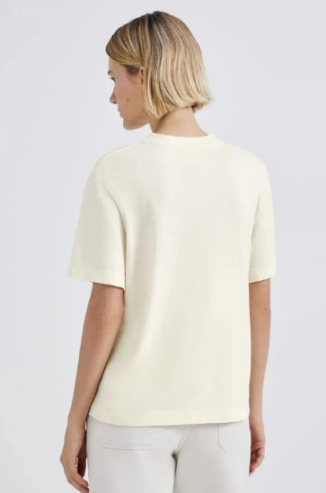 Blusa Básica Soft Hering - Creme