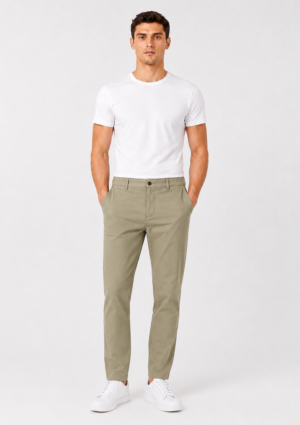 Calça Techwear Viscose Streaml Masculina Arrow - Khaki