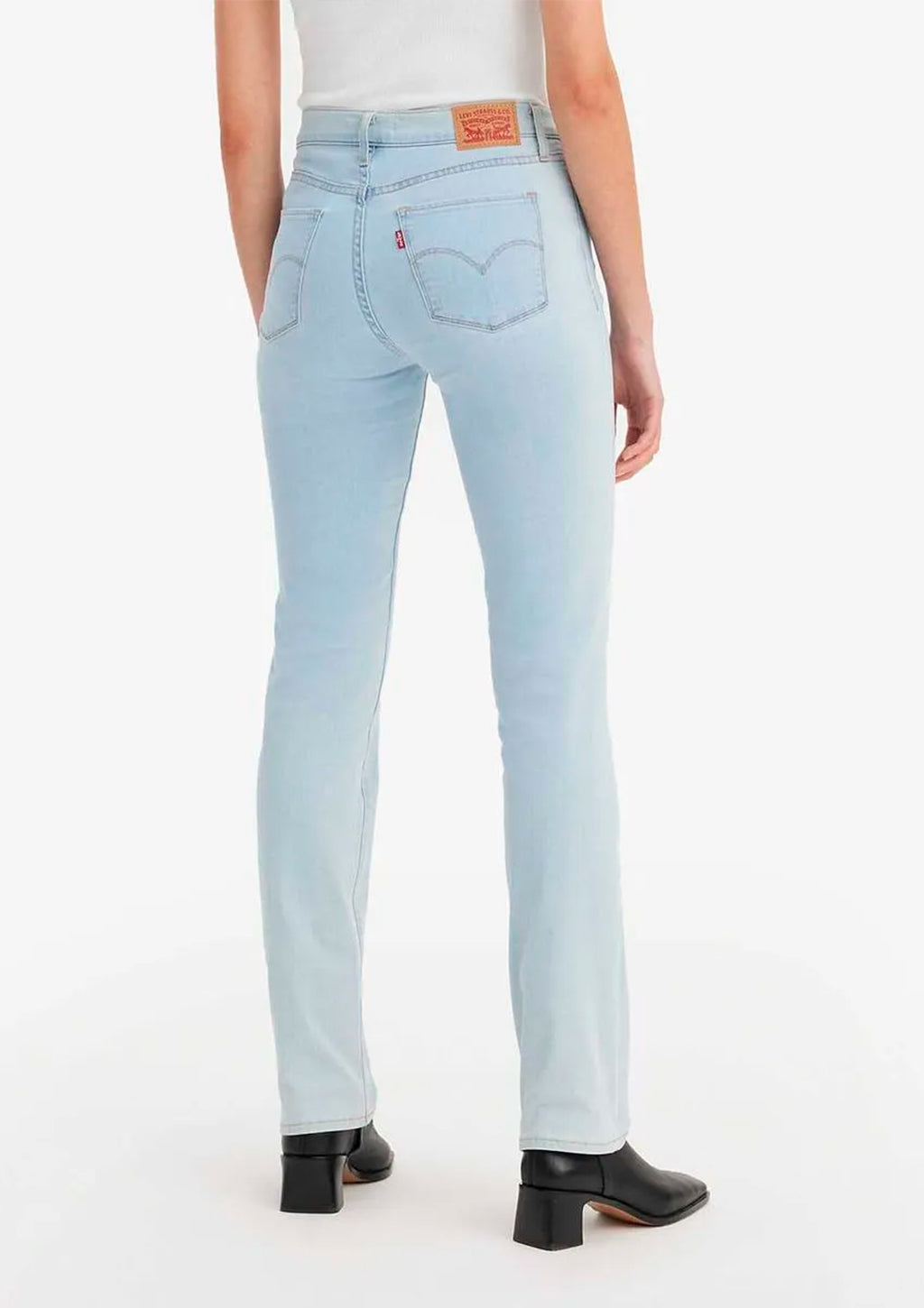 Calça Jeans 314 Shaping Straight Levi's Feminina - Azul Claro