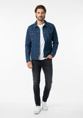 Jaqueta Trucker Jeans AD e Co Masculino - Azul