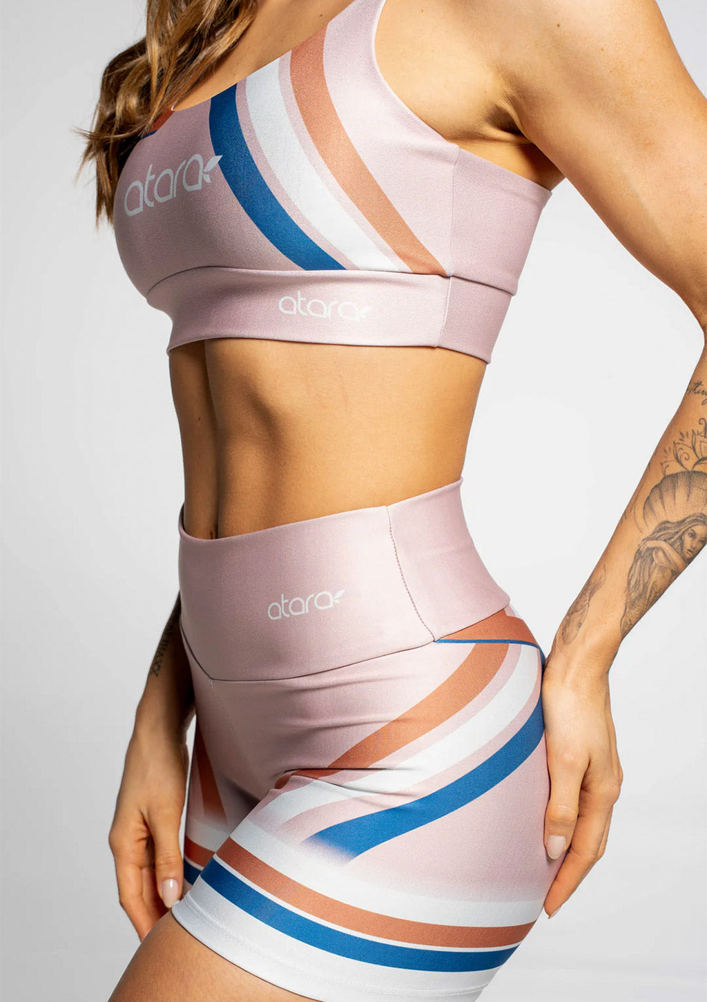 Shorts Esportivo Atara Ágape Feminino - Rose