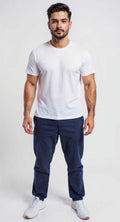 Calça Jogger FBR Moletom Masculina - Azul