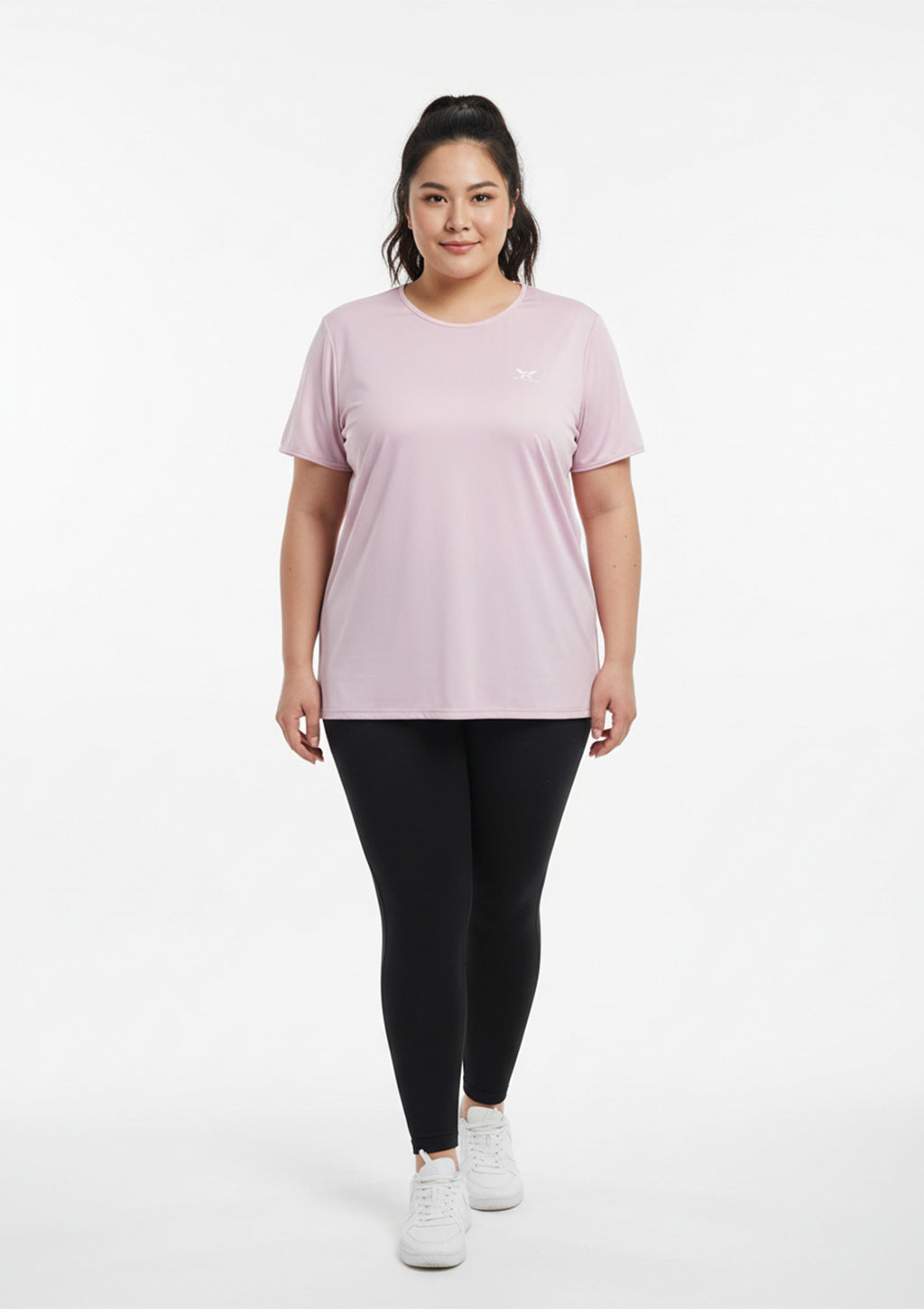 Camiseta Manga Curta Atara Esportiva Lisa Feminina