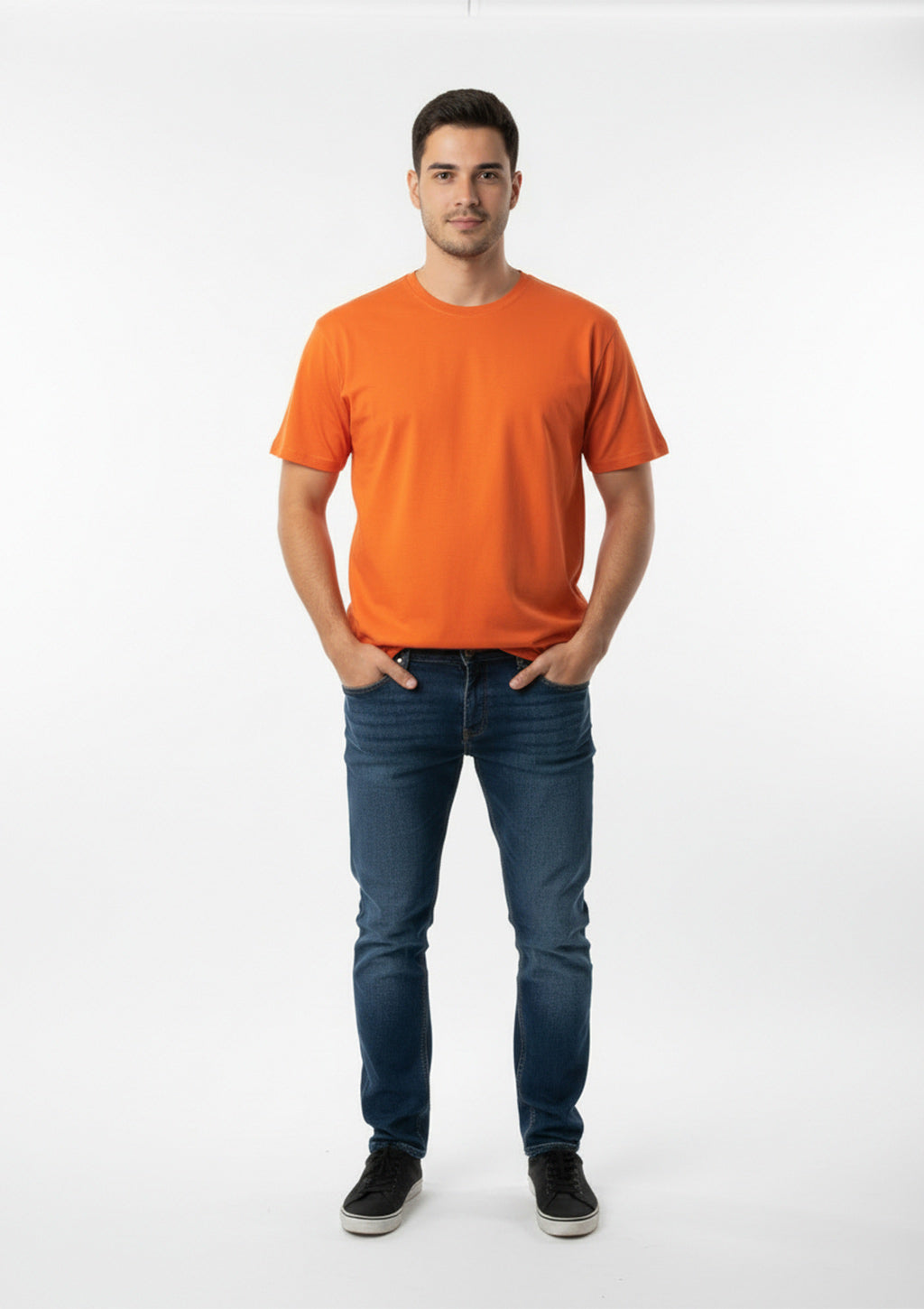 Camiseta Manga Curta Distrito Urbano Básica Masculina