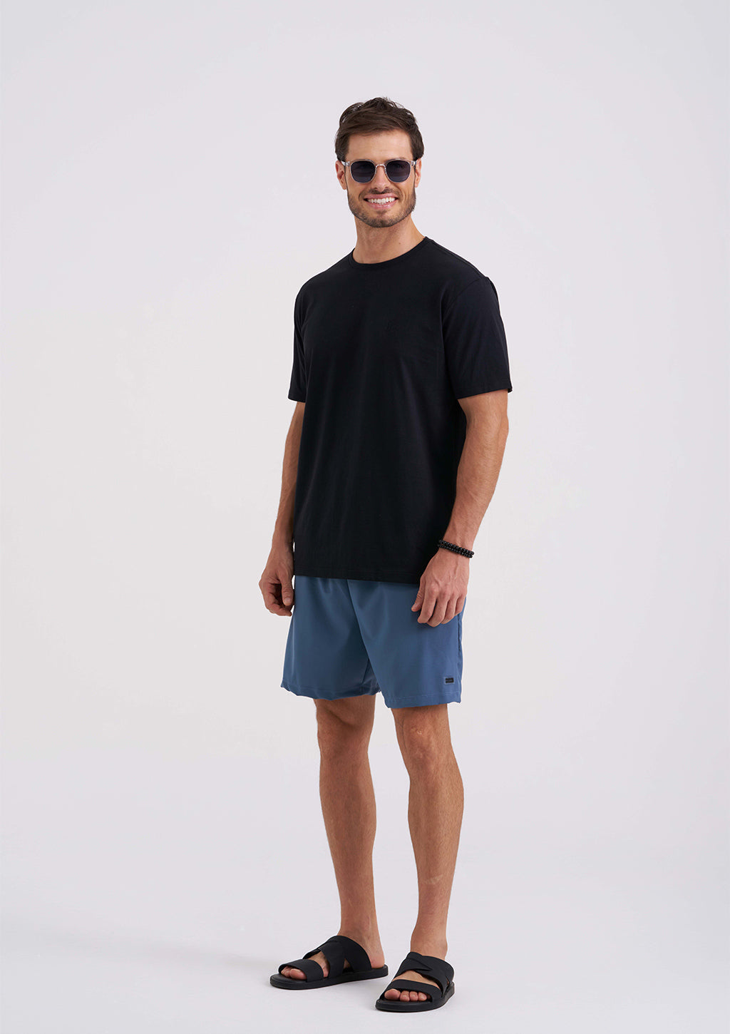 Camiseta Manga Curta Distrito Urbano Básica Masculina