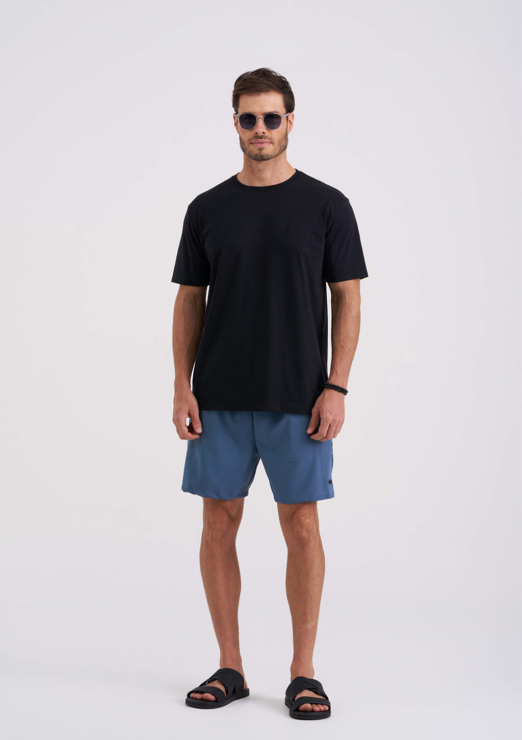 Camiseta Manga Curta Distrito Urbano Básica Masculina