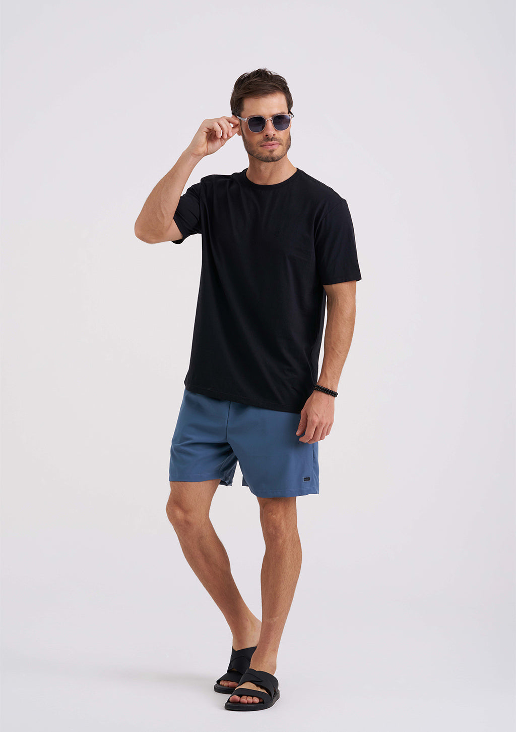 Camiseta Manga Curta Distrito Urbano Básica Masculina